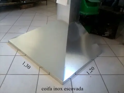 Coifa industrial em inox fabricada pela Coifas MM – foto 17