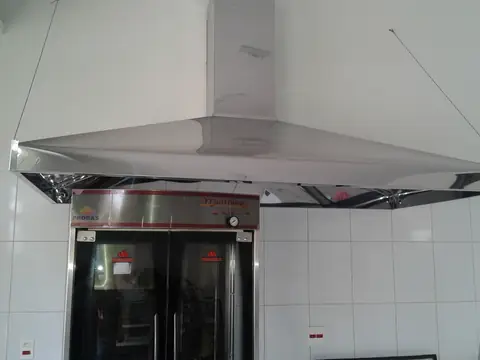 Coifa industrial em inox fabricada pela Coifas MM – foto 18