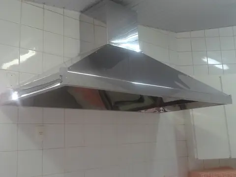 Coifa industrial em inox fabricada pela Coifas MM – foto 19