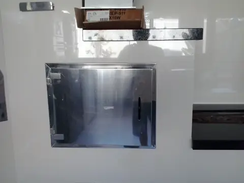 Revestimento de churrasqueira em inox feito pela Coifas MM – foto 17