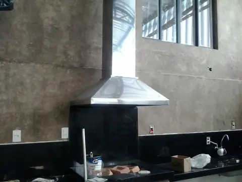 Revestimento de churrasqueira em inox feito pela Coifas MM – foto 19