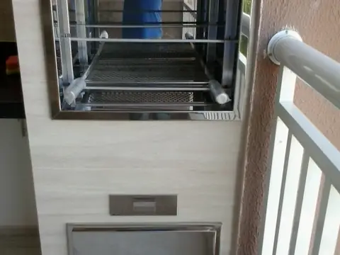 Revestimento de churrasqueira em inox feito pela Coifas MM – foto 21