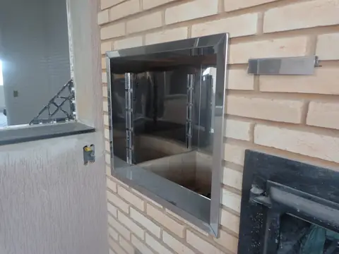 Revestimento de churrasqueira em inox feito pela Coifas MM – foto 30