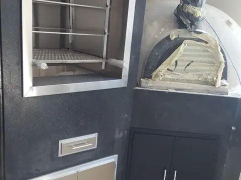 Revestimento de churrasqueira em inox feito pela Coifas MM – foto 38